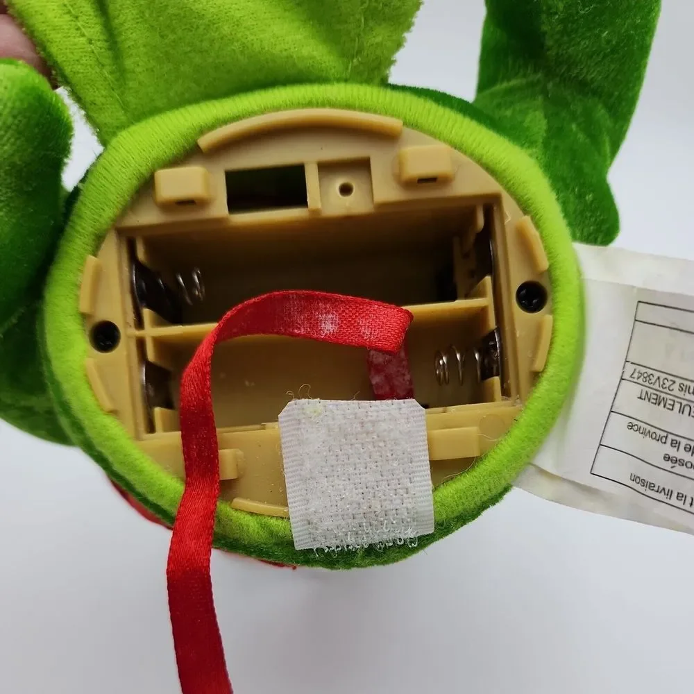Vintage Gemmy Frogz Rock It Dancing Animated Carol Frog Sings‎ 